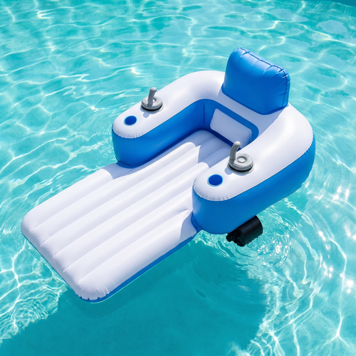 Summer Jet™  Elektryczny materac dmuchany z podwójnym napędem odrzutowym